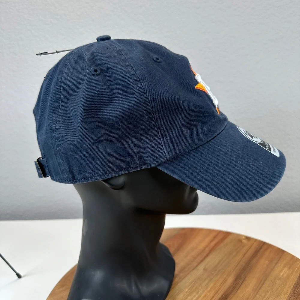 Houston Astros '47 CLEAN UP Adjustable Navy Blue Baseball Cap MLB Hat OSFA